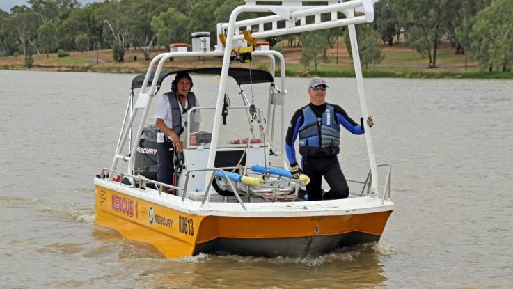 Rescue 1 repowered with Mercury FourStroke